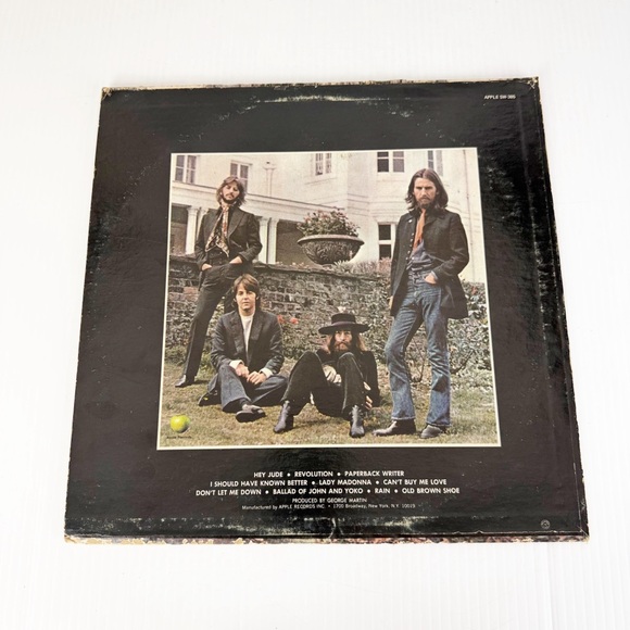 Vintage 1970 The Beatles Again Hey Jude SO-385 Apple Vinyl Record LP - Picture 5 of 6